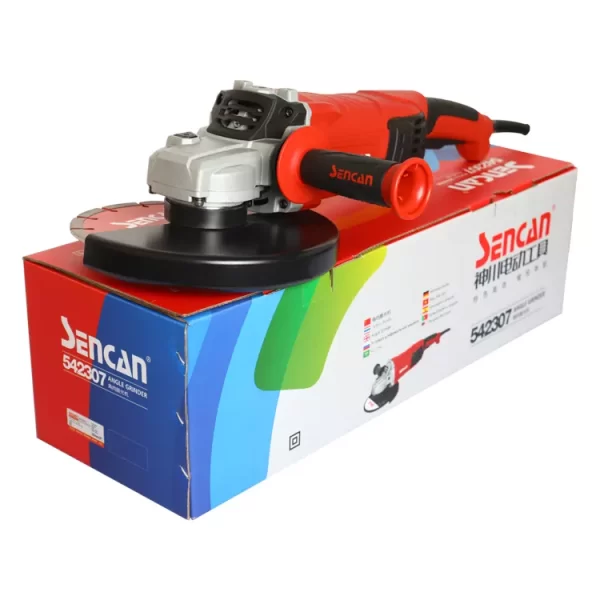 Heavy Duty Professional large angle grinder SENCAN Power Tools Electric 230mm 9 inches 2600W Model 542307 - Image 3