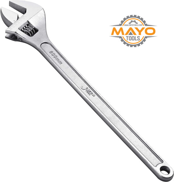 mayo tools Jetech Adjustable Wrench 24 inch Professional Shifter Spanner with Wide Caliber Opening