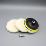 NATURAL MATERIAL: The pads are made from 100% natural wool hook. Easily washable and reusable, durable and environmentally friendly, economical. EFFECTIVE: Perfect for buffing, compounding, and polishing of all types of painted and coated surfaces on cars, boats, RV’s, motorbikes … SIMPLE TO USE: Fits all kinds of compounds, glazes, paint sealants and waxes. Designed to be used with screw-on attachment for rotary polishers. PACKAGE CONTENT: Include one 100% wool buffing pad of 5-in diameter. 100% MONEY BACK GUARANTEE: At Canopus, we strive for absolute customer satisfaction. If you are not satisfied with our product in any way, we commit to refund your money back, with no question asked. Thanks in advance for choosing and enjoying our product.