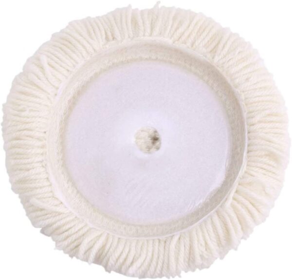 Mayo Tools Wool Polishing Pads which is used to Body Repair Buffing & Polishing Pads for Compound Waxing and Polishing, Types of Painted Metallic Surfaces, Car, Truck, Bike, 100% Wool, in several size