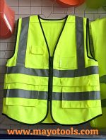 mayotools safety vest, safety jacket, safety gear, refelective vest high visibility reflective vest