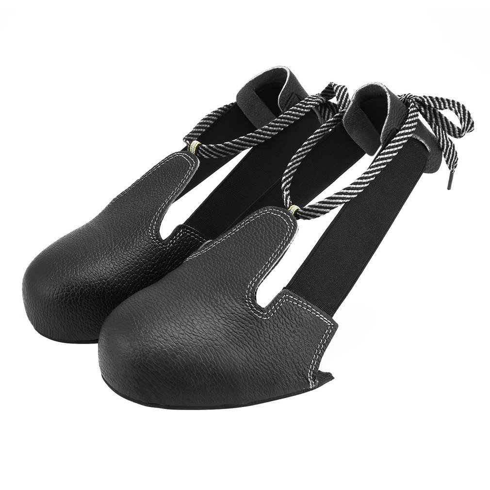 Steel shoe covers are a perfect safety shoe alternative for visitors and employees requiring temporary toe protection from accidental crushing or nicks while providing extra traction.