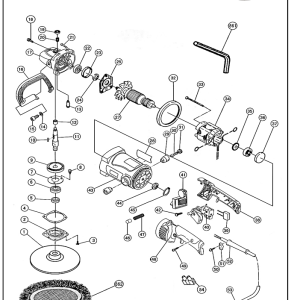 Mayo Tools Provide ASP04-180 Angle grinder Car Polisher 1400w 180mm (DCA)