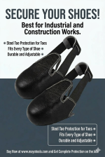 High-quality steel toe cap Safety shoe toe to protect toes from heavy falling objects or compression - Image 2